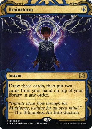 Brainstorm (Foil Etched) - Strixhaven: Mystical Archives - Magic: The ...