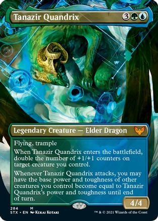 Tanazir Quandrix (Borderless)