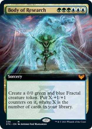 Body of Research (Extended Art)