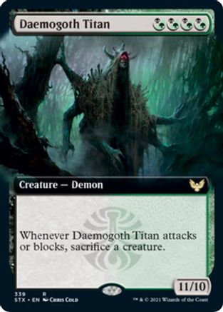 Daemogoth Titan (Extended Art)