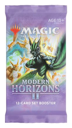 Magic the Gathering Sleeved Draft Booster Pack Modern Horizons 2 