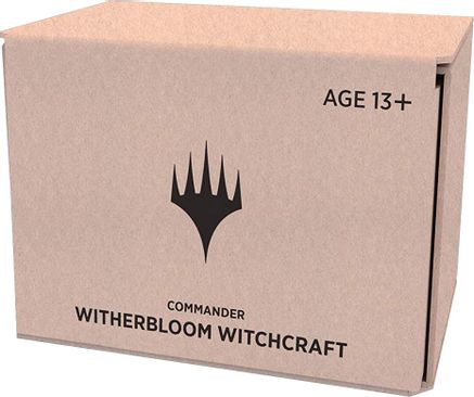 Commander 2021 Commander Deck Witherbloom Witchcraft Minimal Packaging