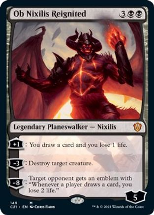 Ob Nixilis Reignited - Commander 2021 - Magic: The Gathering