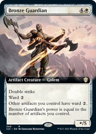 Bronze Guardian (Extended Art)