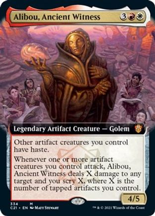 Alibou, Ancient Witness (Extended Art)