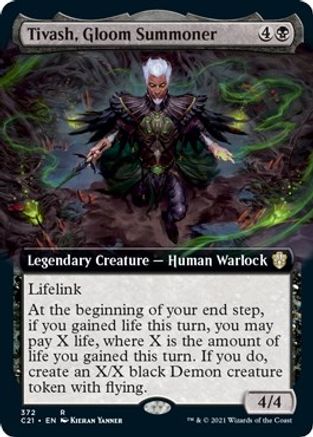 Tivash, Gloom Summoner (Extended Art)