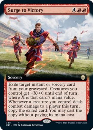 Surge to Victory (Extended Art)