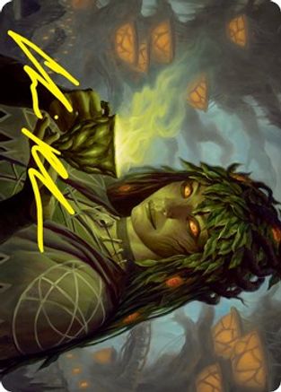 Dina, Soul Steeper Art Card (Gold-Stamped Signature)