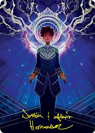 Brainstorm Art Card (Gold-Stamped Signature)