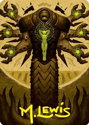 Inquisition of Kozilek Art Card (Gold-Stamped Signature)
