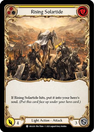 Rising Solartide (Yellow) - Blitz Deck: Monarch - Boltyn - Flesh And ...