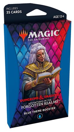 Adventures in the Forgotten Realms Theme Booster Blue