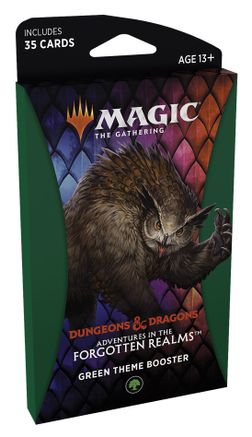 Adventures in the Forgotten Realms Theme Booster Green