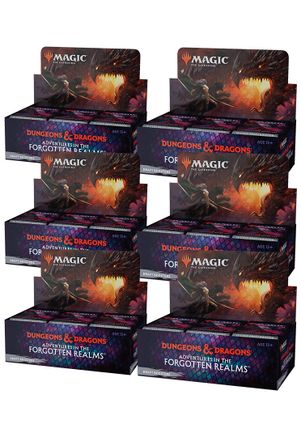 Adventures in the Forgotten Realms Draft Booster Box Case