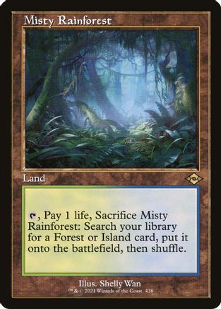 Misty Rainforest (Retro Frame) - Modern Horizons 2 - Magic: The 