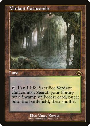 Verdant Catacombs (Retro Frame) - Modern Horizons 2 - Magic: The Gathering