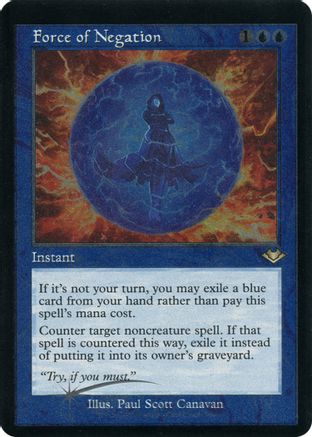 Force of Negation (Retro Frame) (Foil Etched)