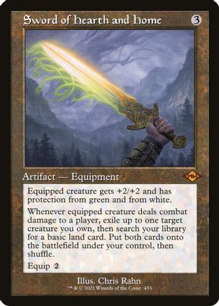Sword of Hearth and Home (Retro Frame)