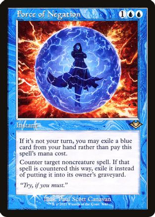 Force of Negation (Retro Frame)