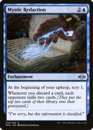 Mystic Redaction - Modern Horizons 2 - Magic: The Gathering