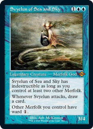 Svyelun of Sea and Sky (Retro Frame) (Foil Etched)