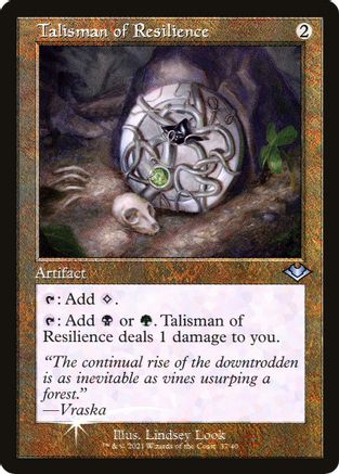 Talisman of Resilience (Retro Frame)