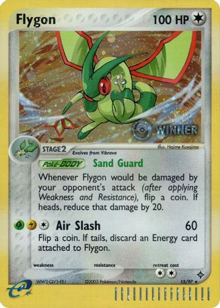 League & Championship Cards Flygon - 15/97 (Pokemon League) [Winner] #015
