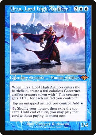 Urza, Lord High Artificer (Retro Frame)