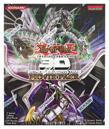 Yugioh Movie Pack Secret Edition Factory Sealed Display Booster Box 1st Edition! 