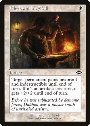 Blacksmith's Skill (Retro Frame)