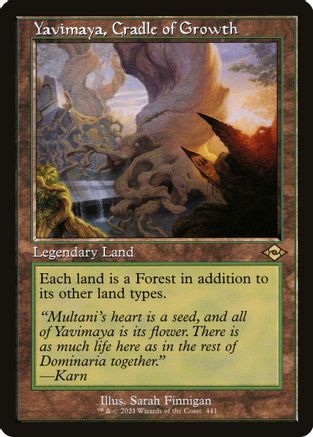 Yavimaya, Cradle of Growth (Retro Frame)