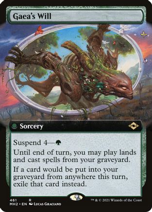 Gaea's Will (Extended Art) - Modern Horizons 2 - Magic: The Gathering