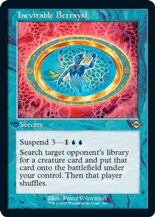 Inevitable Betrayal (Retro Frame) (Foil Etched)