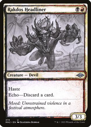 Rakdos Headliner (Showcase)