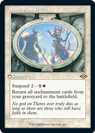 Resurgent Belief (Retro Frame) (Foil Etched)