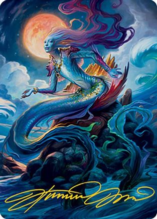Svyelun of Sea and Sky Art Card (24/81) (Gold-Stamped Signature)