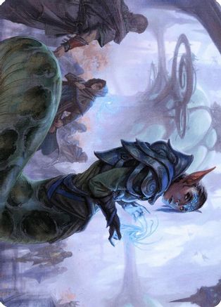 Lonis, Cryptozoologist Art Card