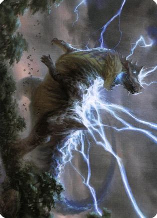 Thrasta, Tempest's Roar Art Card (41/81)