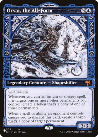 Orvar, the All-Form (Showcase)