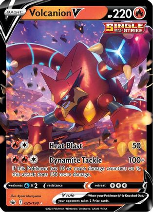 SWSH06: Chilling Reign Volcanion V #025