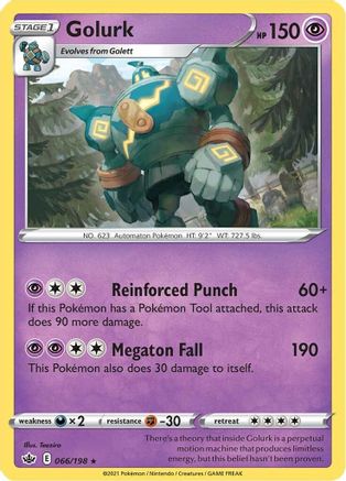 SWSH06: Chilling Reign Golurk #066