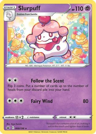 SWSH06: Chilling Reign Slurpuff #068