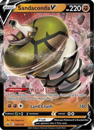 SWSH06: Chilling Reign Sandaconda V #089