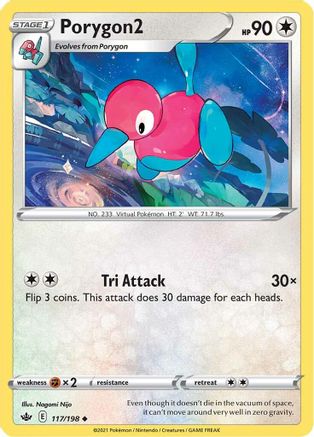 SWSH06: Chilling Reign Porygon2 #117