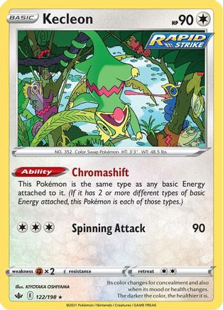 SWSH06: Chilling Reign Kecleon #122