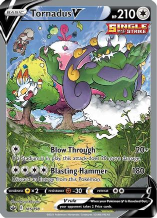 Galarian Moltres V (Alternate Full Art) - SWSH06: Chilling Reign