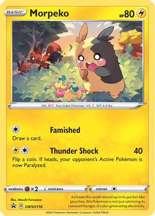 SWSH: Sword & Shield Promo Cards Morpeko #SWSH116
