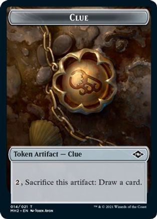 Clue (014) // Goblin Double-Sided Token