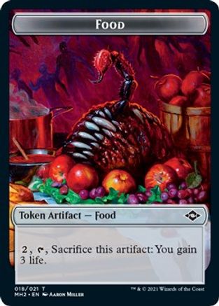 Food (018) // Elemental Double-Sided Token