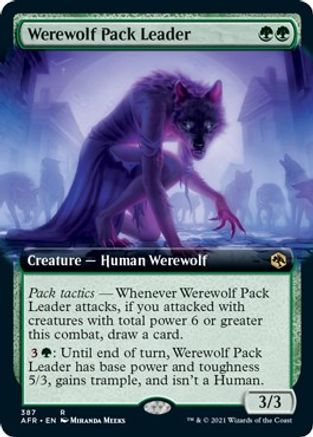 Werewolf Pack Leader (Extended Art)